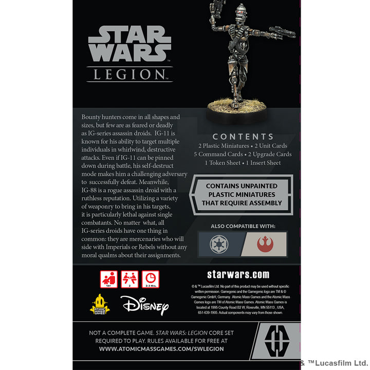 Star Wars: Legion: IG-Series Assassin Droids