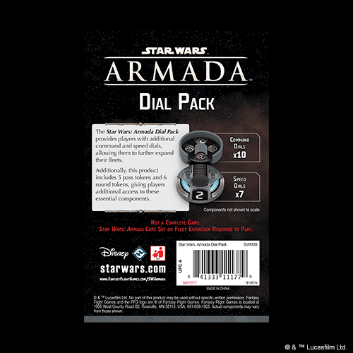 Star Wars Armada: Dial Pack - Excel RC
