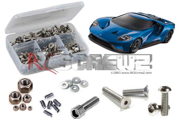 RCSCREWZ TRA080 Traxxas 4-Tec 2.0 Ford GT (#83056-4) Stainless Screw Kit 