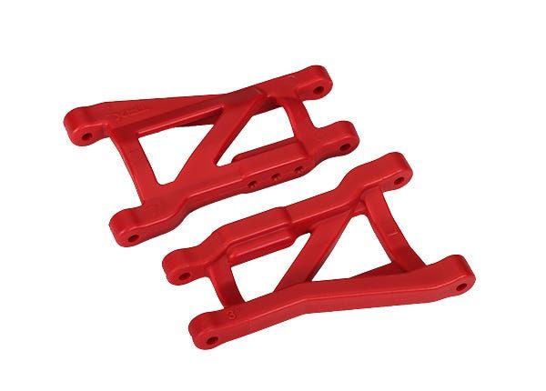 Traxxas 2750L Suspension Arms, Red, Rear, Heavy Duty (2)