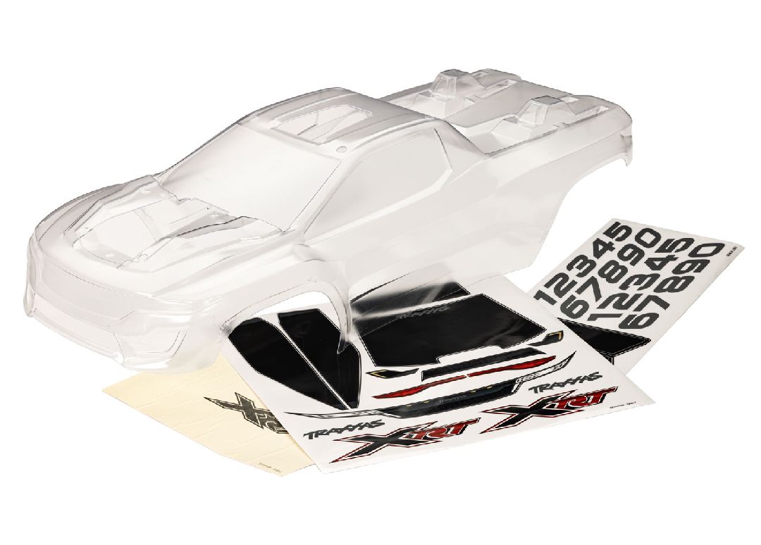 XRT Body (clear, untrimmed, requires painting) Inclues Window Masks and Decal Sheet 7812