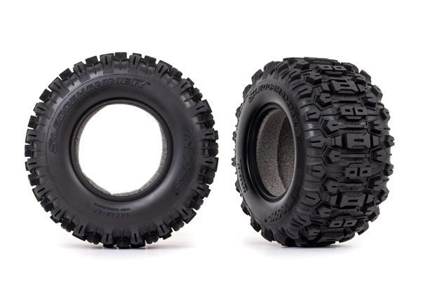 Traxxas Tires Sledgehammer® (2)/ Foam Inserts (2) 8974