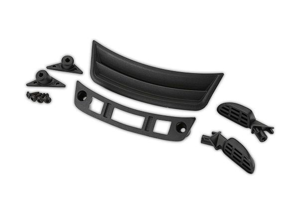Traxxas Toyota Supgra GT4 Mirrors Side (Left & right), Mounts (Left & Right), Hood Vent, Mount, 2.6x8mm BCS (4)