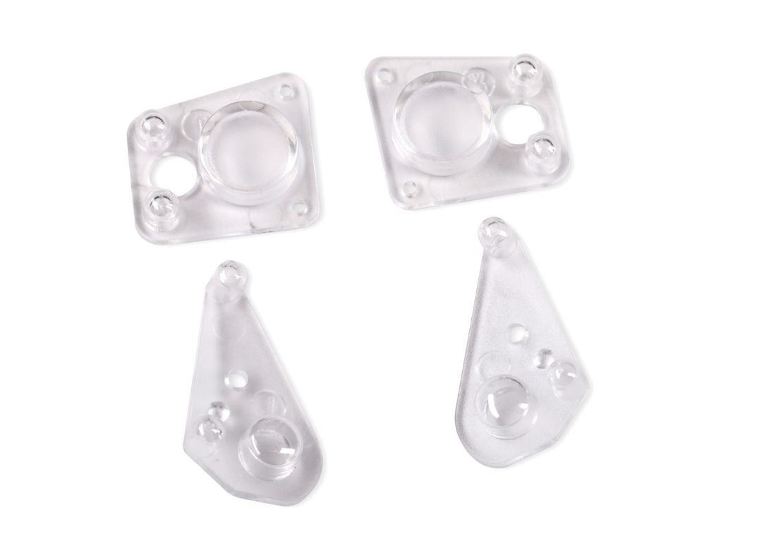 Traxxas Lenses headlight (2) tail light (2) (fits 9710 body) 9719