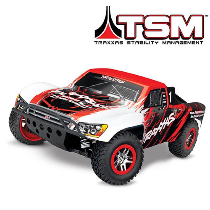 Traxxas 68086-4-RED Slash 4X4 VXL: 110 Scale 4WD Electric Short Course Truck with TQi Traxxas Link™ Ebled 2.4GHz Radio System & Traxxas Stability Magement (TSM)®