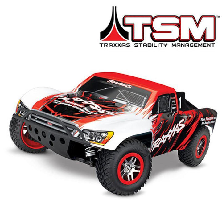 Traxxas 68086-4-RED Slash 4X4 VXL: 110 Scale 4WD Electric Short Course Truck with TQi Traxxas Link™ Ebled 2.4GHz Radio System & Traxxas Stability Magement (TSM)®