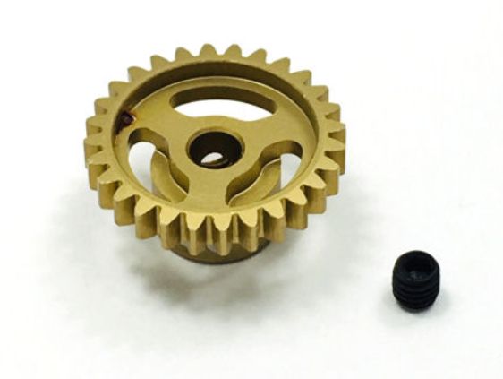 Trinity Ultra Lightweight Thin Aluminum Pinion Gear 48 Pitch (3.17mm Bore)