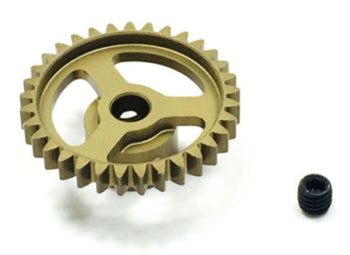 Trinity Ultra Lightweight Thin Aluminum Pinion Gear 48 Pitch (3.17mm Bore)