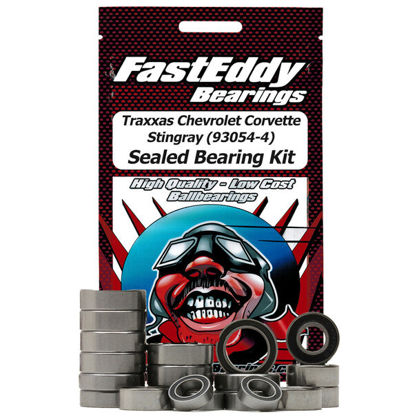 FastEddy Traxxas Corvette Stingray (93054-4) Sealed Bearing Kit TFE7001
