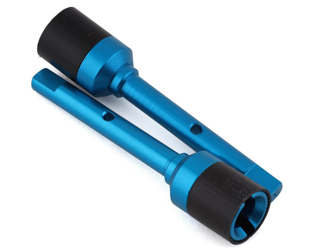 Yeah Racing Tamiya TT-02 Aluminum Center Drive Cups (Blue) (2) YEA-TT02-016BU