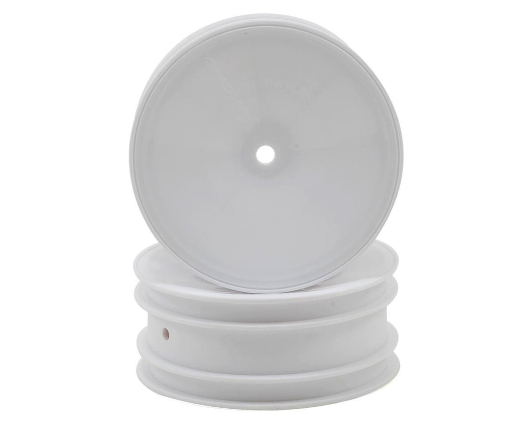 Yokomo 12mm Hex 2WD Front Buggy Wheels (White) (2) (YZ-2/B-MAX2) YOKB2-821HW