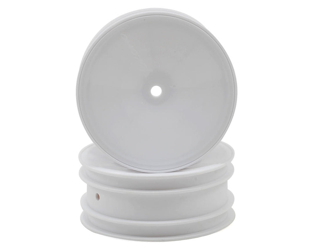 Yokomo 12mm Hex 2WD Front Buggy Wheels (White) (2) (YZ-2/B-MAX2) B2-821HWA | YOKB2-821HWA