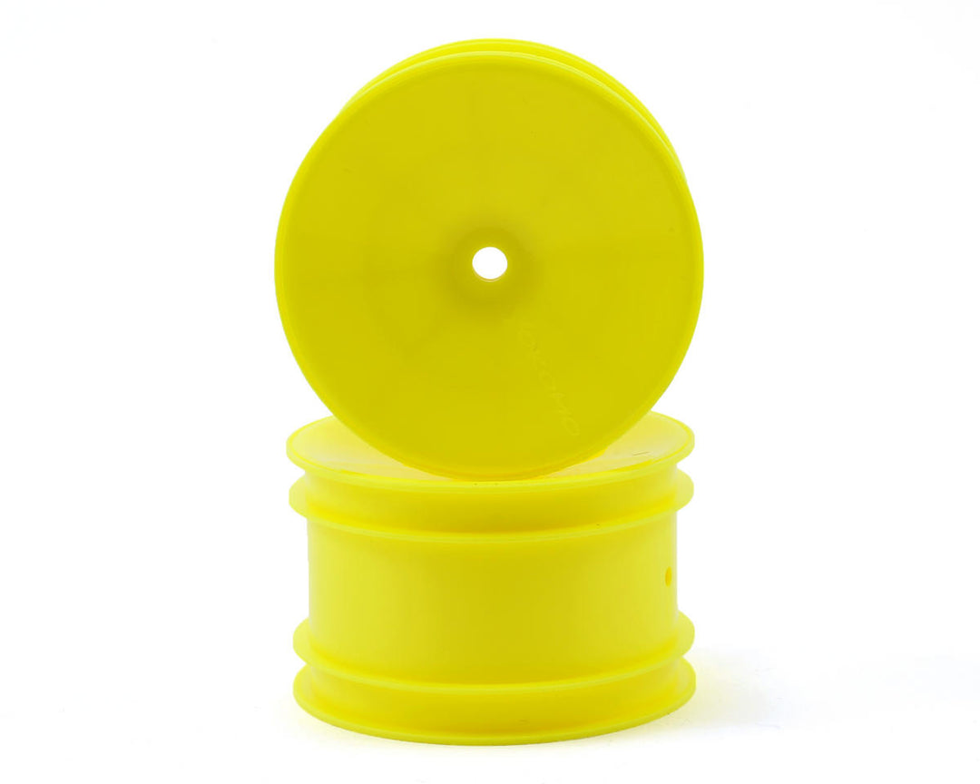 Yokomo 12mm Hex 1/10 Rear Buggy Wheels (Yellow) (2) (YZ-2/YZ-4/B-MAX) YOKB4-827