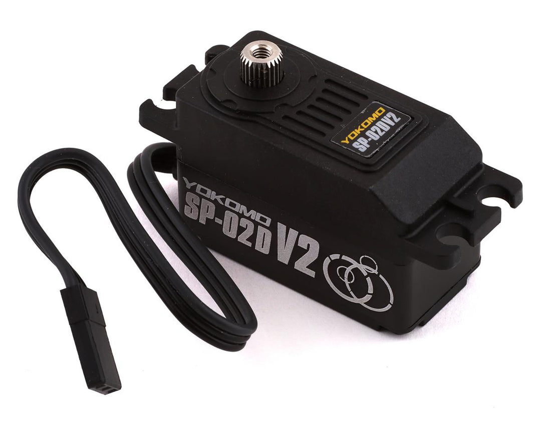 Yokomo SP-02D V2 RWD Digital Low Profile Drift Servo (Black) YOKSP-02DV2A