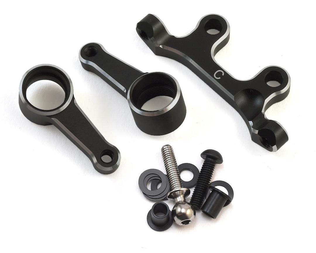 Yokomo YZ-2 CAL2 Aluminum Steering Bell Crank Set (Carpet/Astro turf) YOKZ2-201CSB