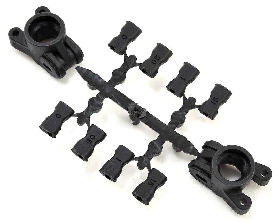 Yokomo YZ-2 DTM Height Adjustable Rear Hub Carrier Set YOKZ2-415RDM
