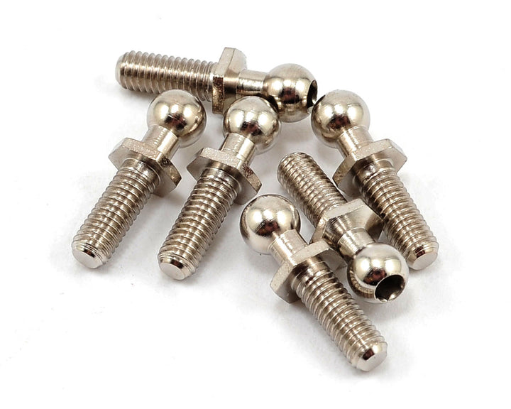 Yokomo 14.7mm Socket Head Ball Stud Set (6) (Size L) ZC-206LHA | YOKZC-206LHA